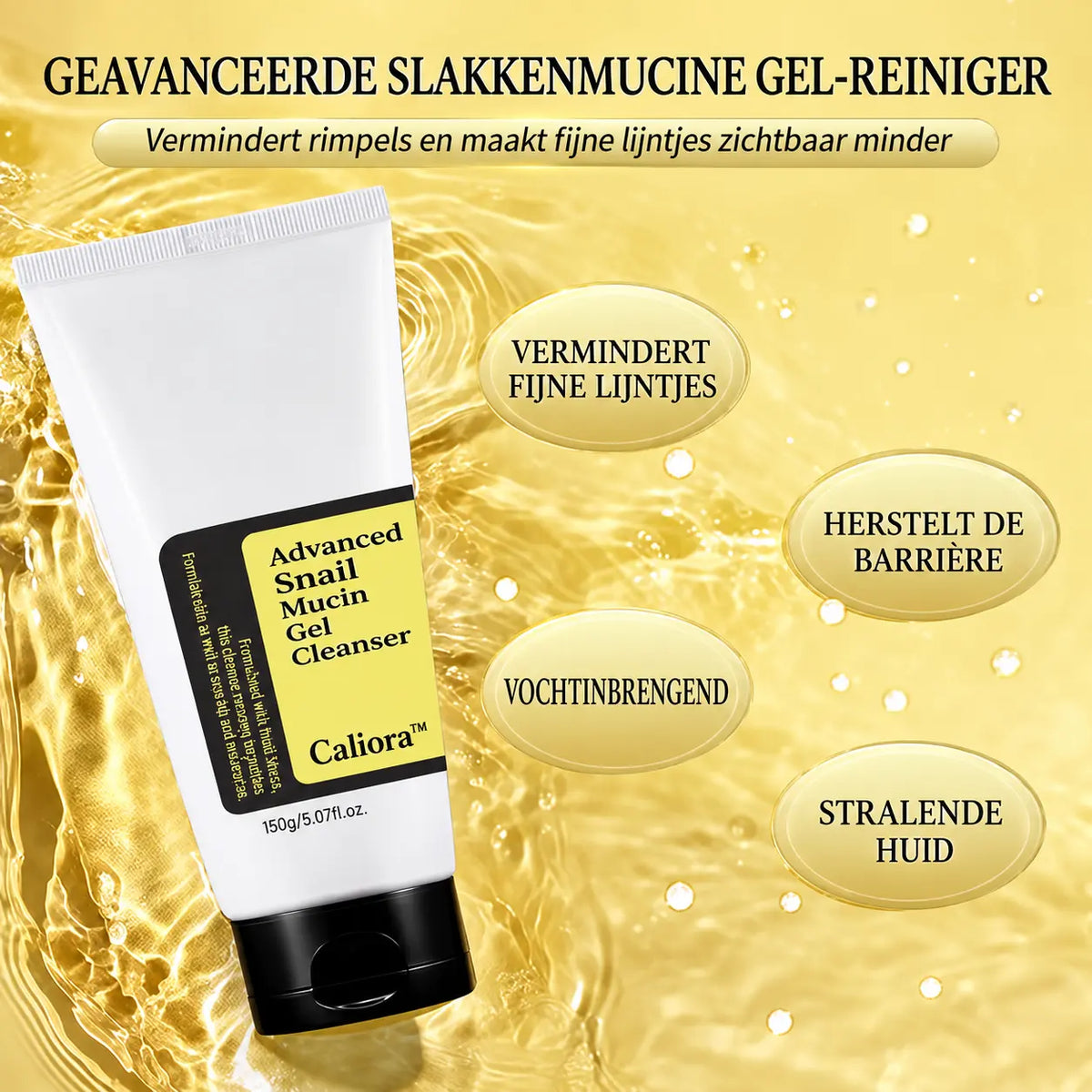 Geavanceerde Slakkenmucine Gel-Reiniger