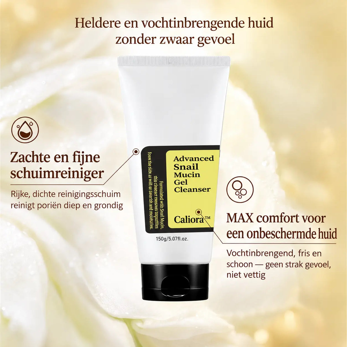 Geavanceerde Slakkenmucine Gel-Reiniger